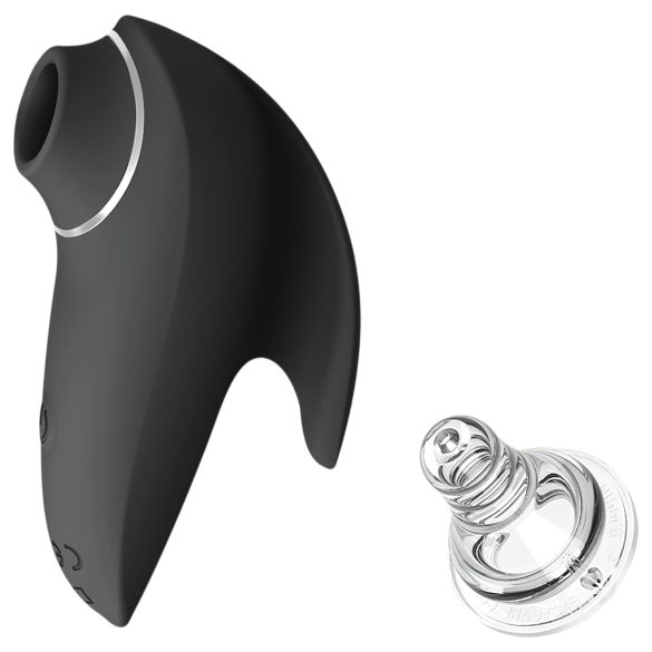 AlvUp - Luftbølget Klitoris Stimulator Vibrator (Svart)