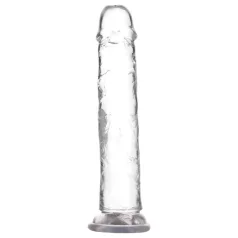   Addiction Crystal - dildo med sugekopp (gjennomsiktig) - 20 cm