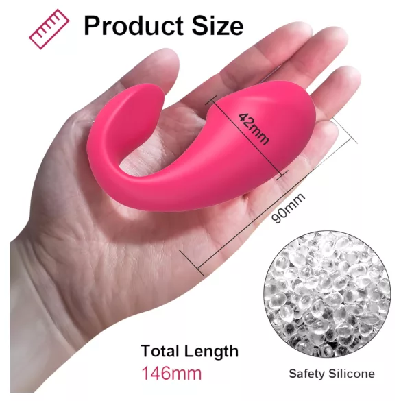 AlvUp - vibrerende egg (rosa)