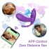 AlvUp - App-styrt bærbar vibrator (lilla)