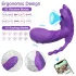 AlvUp - App-styrt bærbar vibrator (lilla)