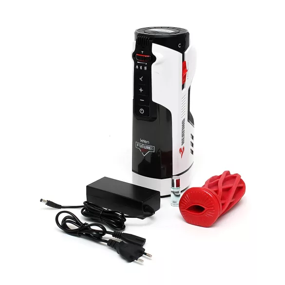 LETEN SM FUTURE PRO - Oppladbar, oppvarmet, bevegelig masturbator