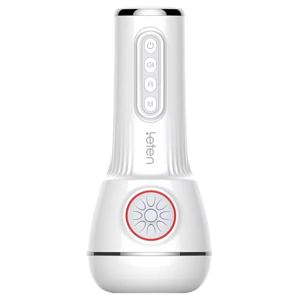 LETEN SM340 - oppladbar, vibrerende, sugende, stønnende masturbator