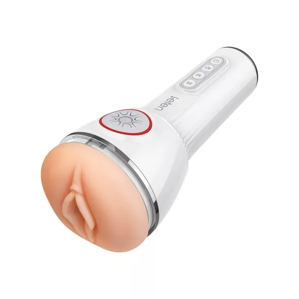 LETEN SM340 - oppladbar, vibrerende, sugende, stønnende masturbator