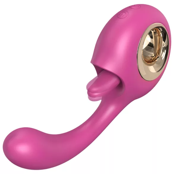 Sex HD - slikke- og G-punkt-vibrator (rød)