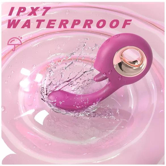 Sex HD - slikke- og G-punkt-vibrator (rød)