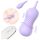 Sex HD Twist Egg - lilla vibrerende egg