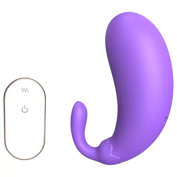 Sex HD - Eggformet vibrator i aubergine-design (lilla)