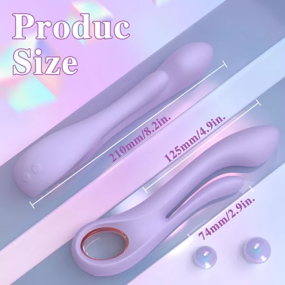 Sex HD Kaethe - lilla klitorisvibrator med arm