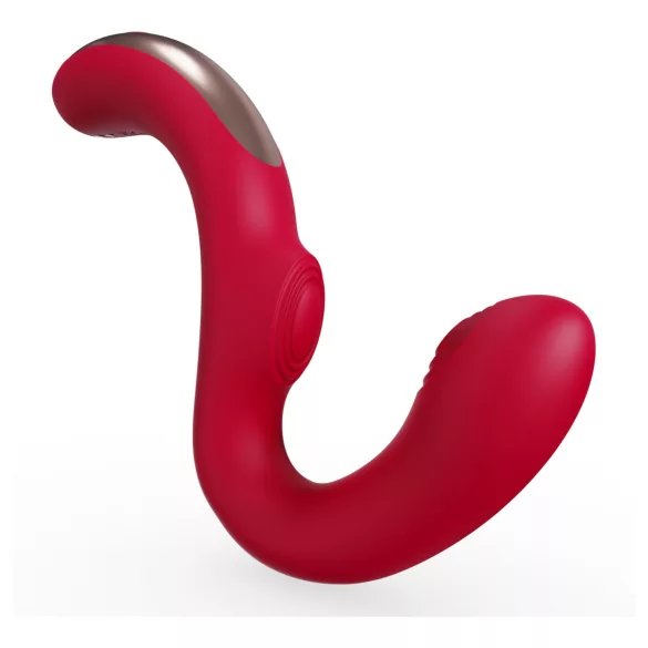 SEX HD Genie - G-punkt og klitorisvibrator (rød)