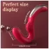 SEX HD Genie - G-punkt og klitorisvibrator (rød)