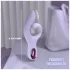 Sex HD - G-punktvibrator med klitorisskaft (lilla)