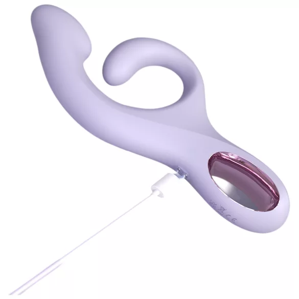 Sex HD - G-punktvibrator med klitorisskaft (lilla)