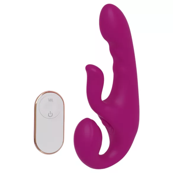 SEX HD Co-op Bliss - stroppå klitorisvibrator (lilla)