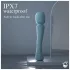 SEX HD Dancer - massasjerende vibrator (turkis)