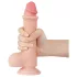 Lovetoy Sliding-Skin - Orkidé Ball-Testikeldildo - 20cm (naturlig)