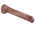 Lovetoy - Dobbeltsjikts XXL dildo - 36,5 cm - (naturlig)