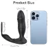 AlvUp - smart prostata vibrasjonsring for penis (svart)