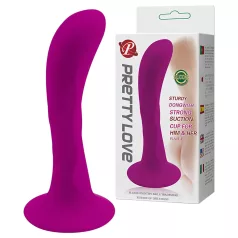 Pretty Love Baile - sugekopp, buet analplugg (rosa)