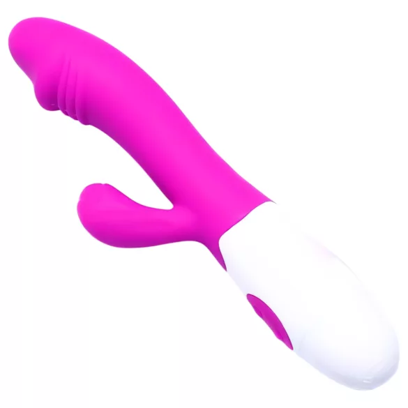 Pretty Love Snappy - vanntett G-punktsvibrator med klitorisstimulator (lilla)