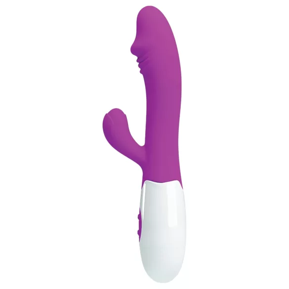 Pretty Love Snappy - vanntett G-punktsvibrator med klitorisstimulator (lilla)