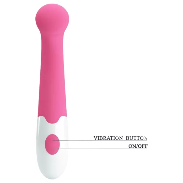Pretty Love Charles - vanntett G-punkt vibrator (rosa)