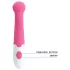Pretty Love Charles - vanntett G-punkt vibrator (rosa)