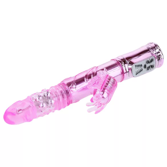 Baile - Sommerfuglklitoris-vibrator (rosa)