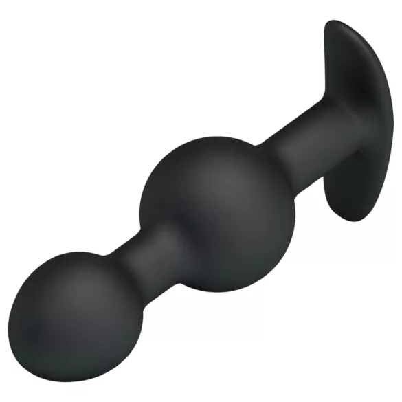 Pretty Love - Innvendig kule anal dildo (svart)