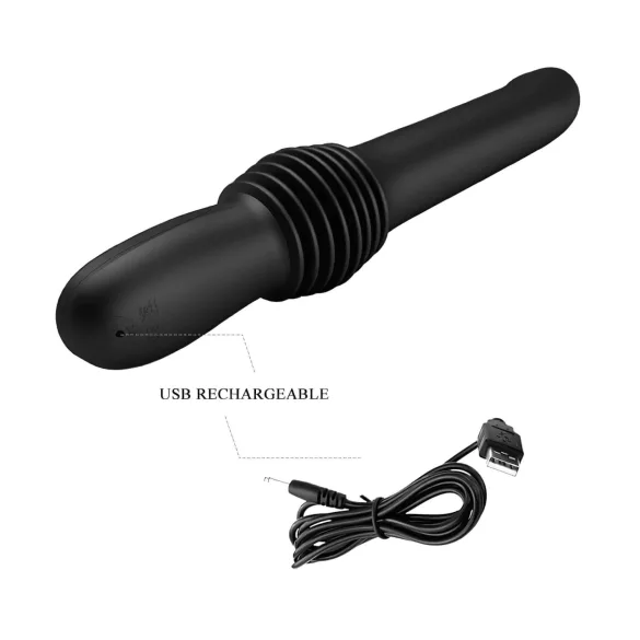 Pretty Love Pazuzu - sort vibrator for intensitet