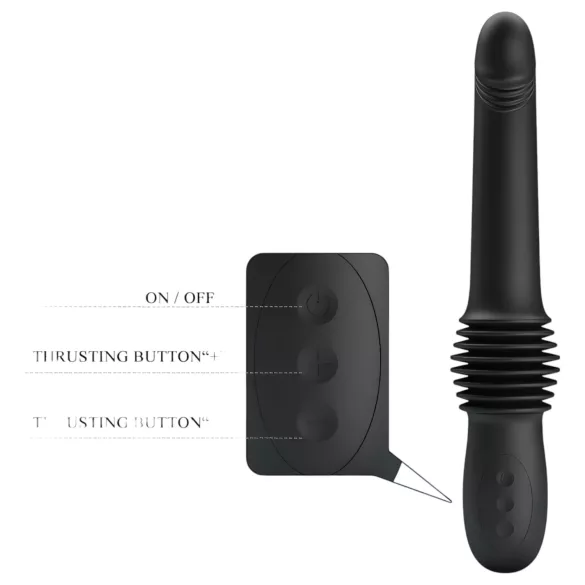 Pretty Love Pazuzu - sort vibrator for intensitet