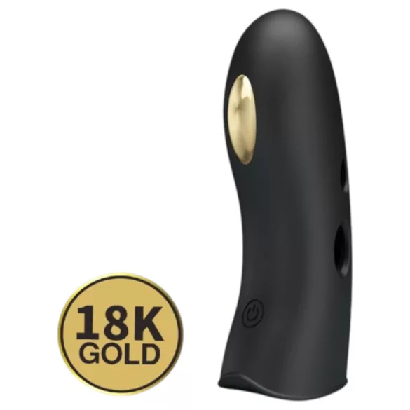 Pretty Love Marico - elektro stimuli finger vibrator (svart)