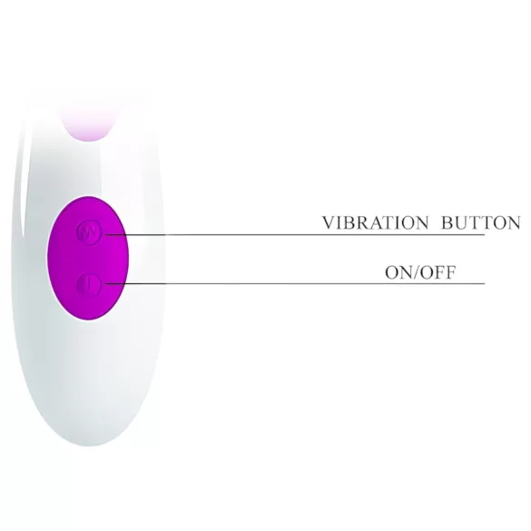 Pretty Love Butterfly Kiss – klitorisstimulerende vibrator (rosa)