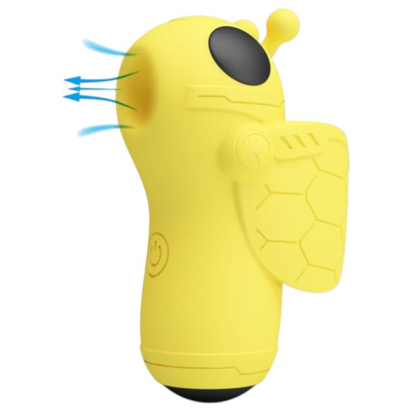 Pretty Love Magic Bee - klitorisstimulator finger-vibrator (gul)