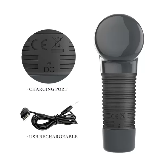 Pretty Love Magic Gun - massasjepistol (svart)