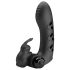 Pretty Love Vance - svart fingervibrator med klitorisarm