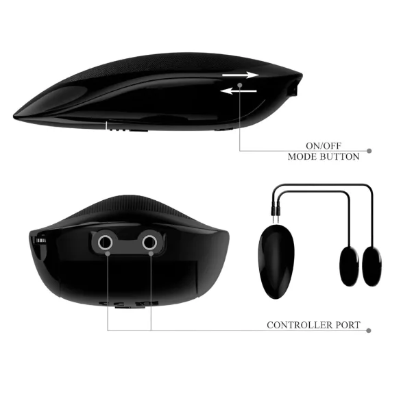 Crazy Bull - naturtro, vibrerende minifrekvensmasturbator (hudfarget)