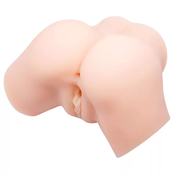 Crazy Bull - naturtro, vibrerende minifrekvensmasturbator (hudfarget)