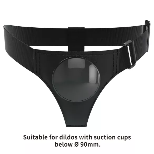 Pretty Love Bobby - universal strap-on seletruse (svart)