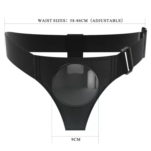 Pretty Love Bobby - universal strap-on seletruse (svart)