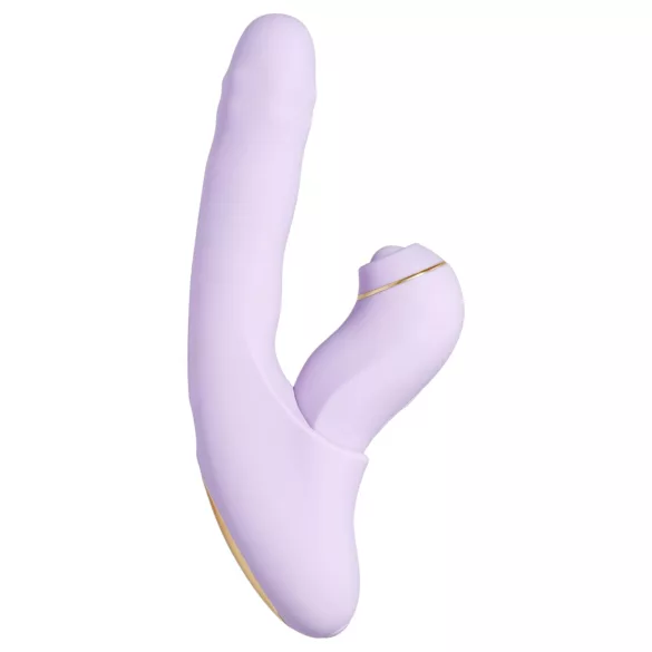 Svakom DuoGlow - App-styrt G-punkt- og klitorisstimulator vibrator (lilla)