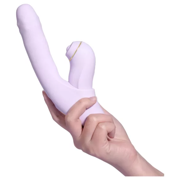 Svakom DuoGlow - App-styrt G-punkt- og klitorisstimulator vibrator (lilla)