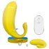 Sex HD - smart, bananformet vibrerende egg (gul)