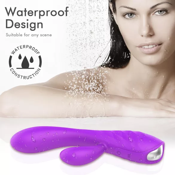 Sex HD Muses - oppladbar, vanntett vibrator (lilla)