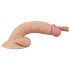 Lovetoy Real Extreme - sugekopps G-punkt dildo med testikler - 19cm (naturlig)