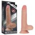 Lovetoy Natur Kuk - Dobbel lag naturlig dildo - 18cm