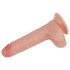 Lovetoy Natur Kuk - Dobbel lag naturlig dildo - 18cm