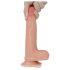 Lovetoy Natur Kuk - Dobbel lag naturlig dildo - 18cm