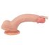 Lovetoy Natur Penisdildo med sugekopp - 21cm (hudfarge)