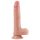 Naturtro dobbeltlags dildo - 20cm (naturlig)